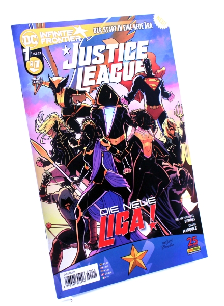 Justice League Comic (Restart 2022) Nr. 1: Die neue Liga von Panini
